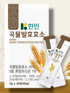 한인바이오 곡물 발효 효소 2g x 30포 (카톤발주용)