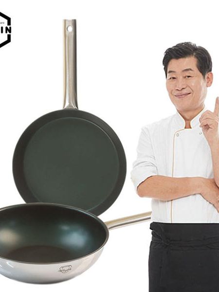 [클래딘] 이연복셰프 웨이블 스테인레스 후라이팬 2종 B세트