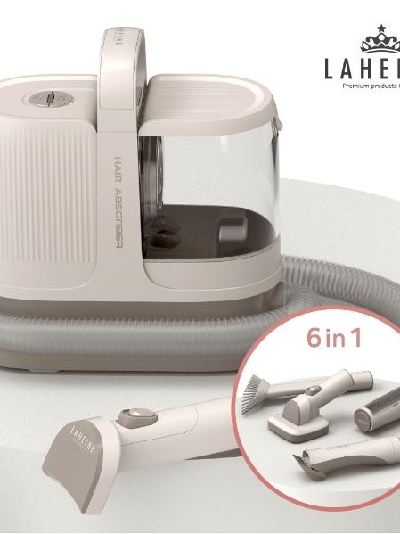 [라헨느] 더 펫 스마트 멀티 진공 애견 미용기&이발기&바리깡 6 in 1 (LHN-VP200W)