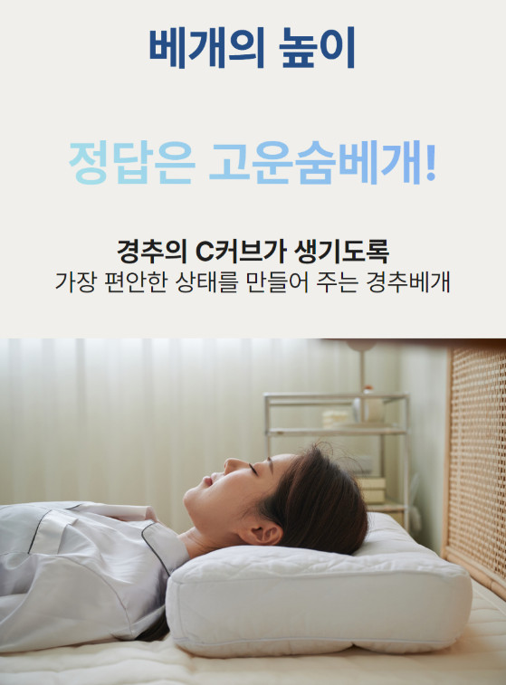 슈미트 고운숨 경추베개 SMT-PW1000