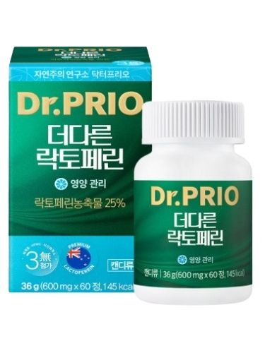 [닥터프리오] 더 다른 락토페린 60정 1개