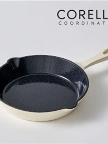 [코렐] 코디네이츠 무쇠 스칼렛 아이보리 21cm 프라이팬