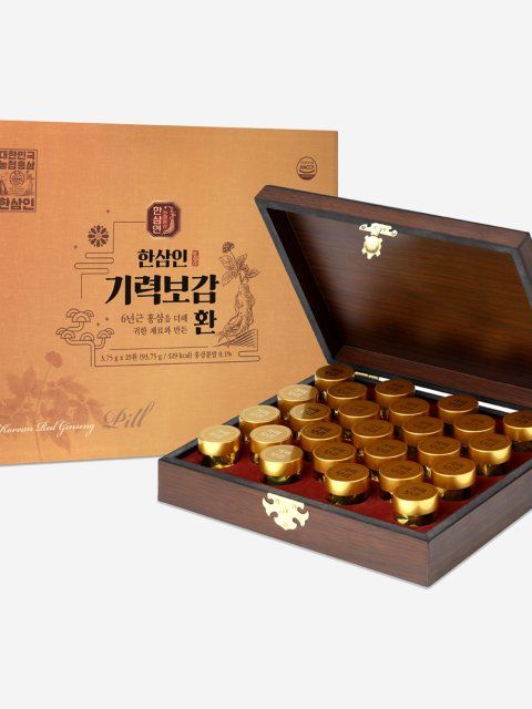 [농협홍삼 한삼인] 기력보감환 3.75g x 25환