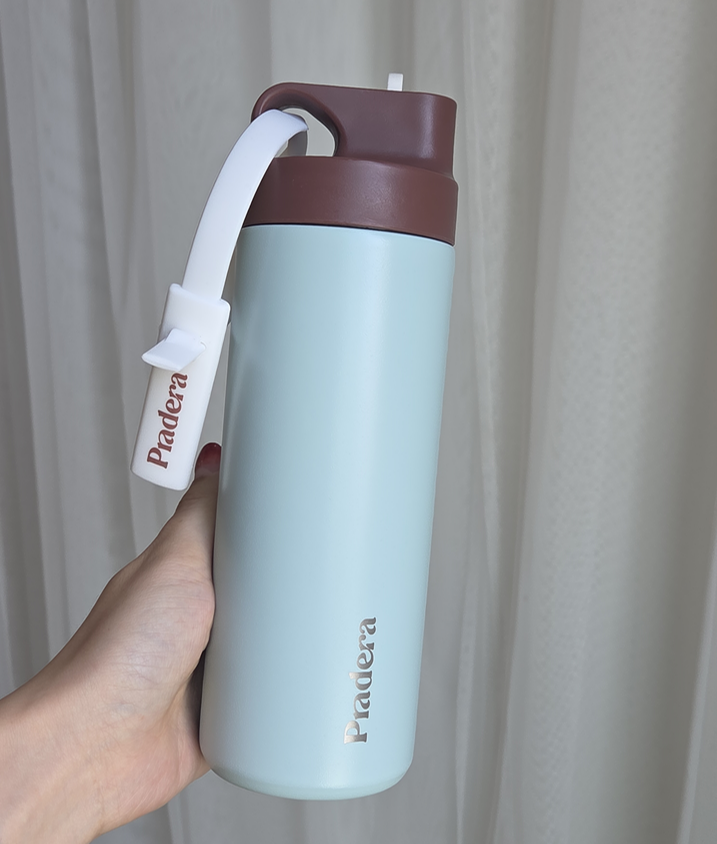 상품코드 : FR007 AirSip 보온보냉 스트로우 한손 텀블러 550ml
