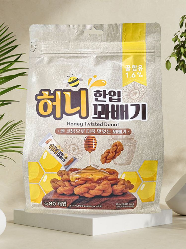한입허니꽈배기520g