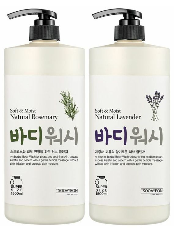 [수아연] 소프트 앤 모이스춰 바디워시