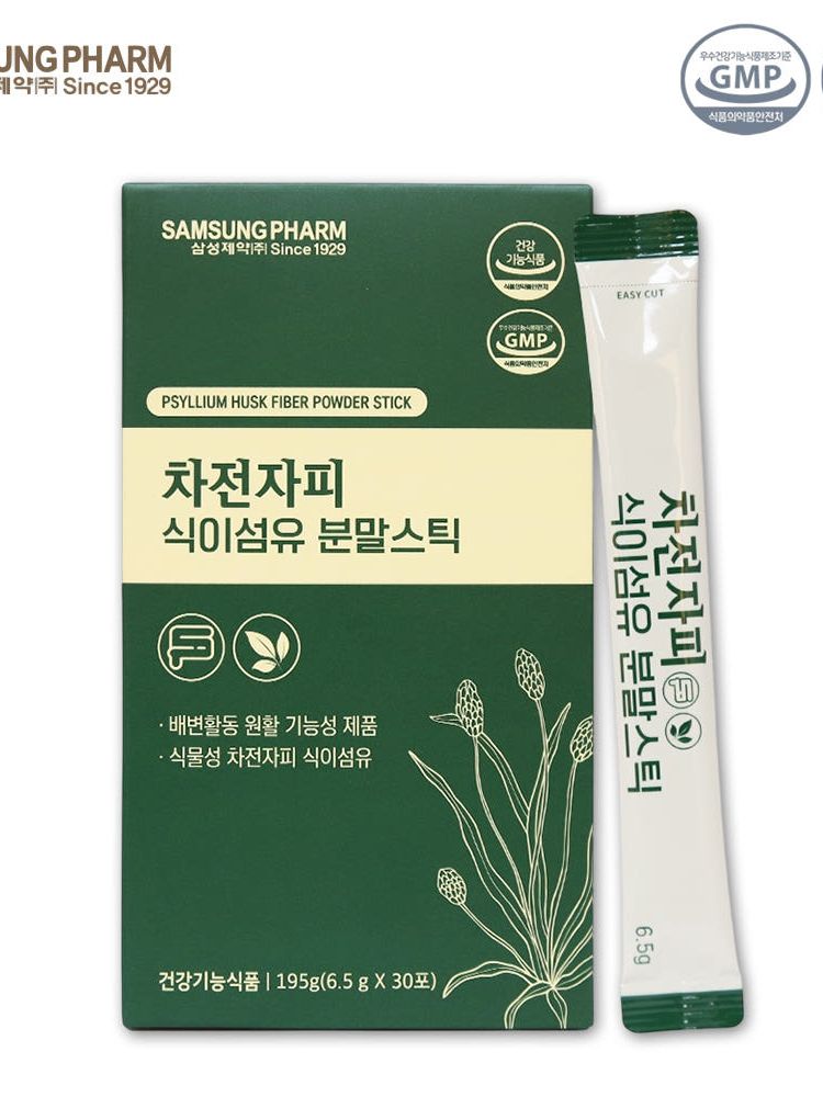 삼성제약 차전자피 식이섬유 분말스틱 6.5g * 30포