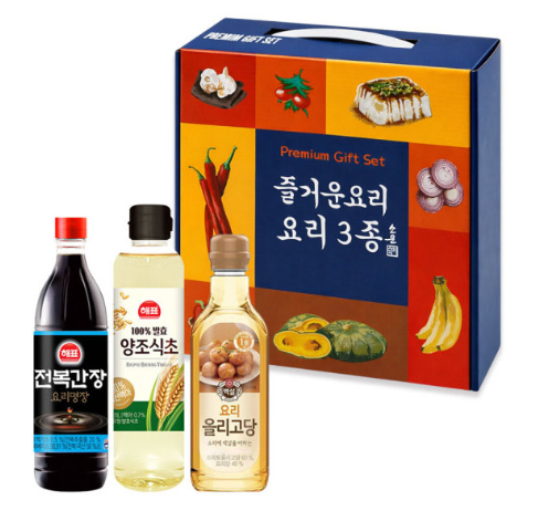 상품코드 : HAS067 즐거운요리 3종 선물세트