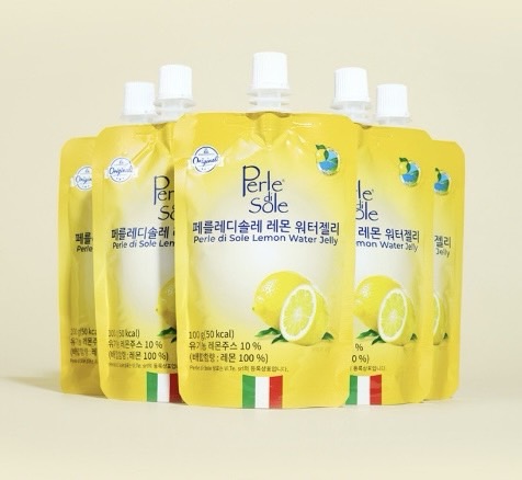 상품코드 : SNR007 페를레디솔레 레몬 워터젤리 곤약젤리 100g