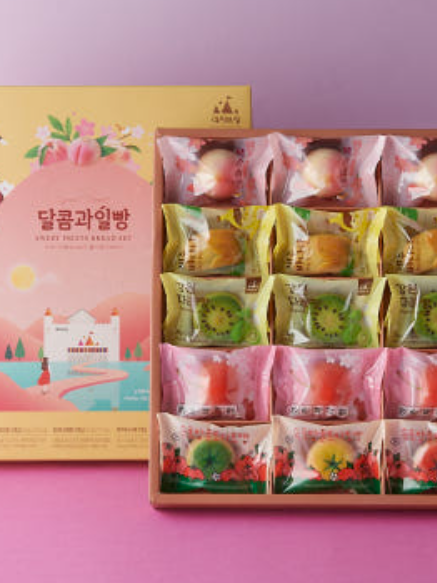 [과자의 성] 달콤 과일빵 (15입)