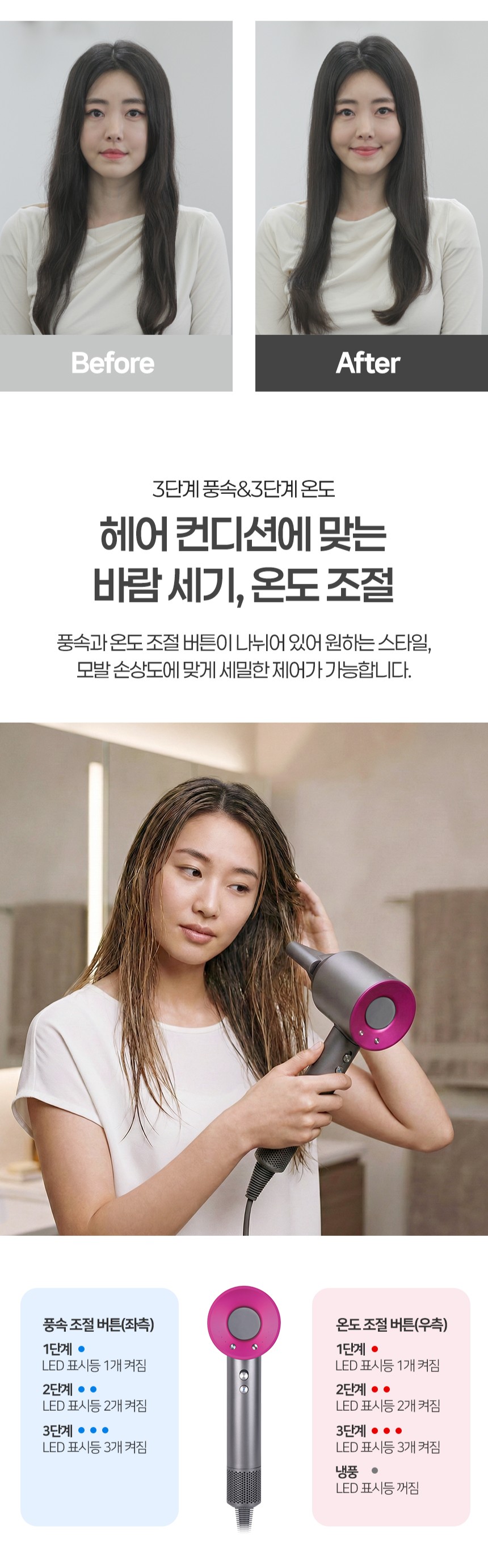 상품코드 : BE022 [벤하임] BLDC 제트 드라이어 퍼플 001DBK (카톤발주용))
