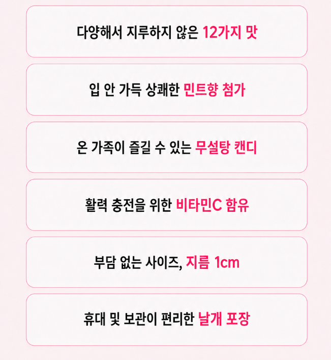 샤우팅 비타민C 무설탕 캔디 50g