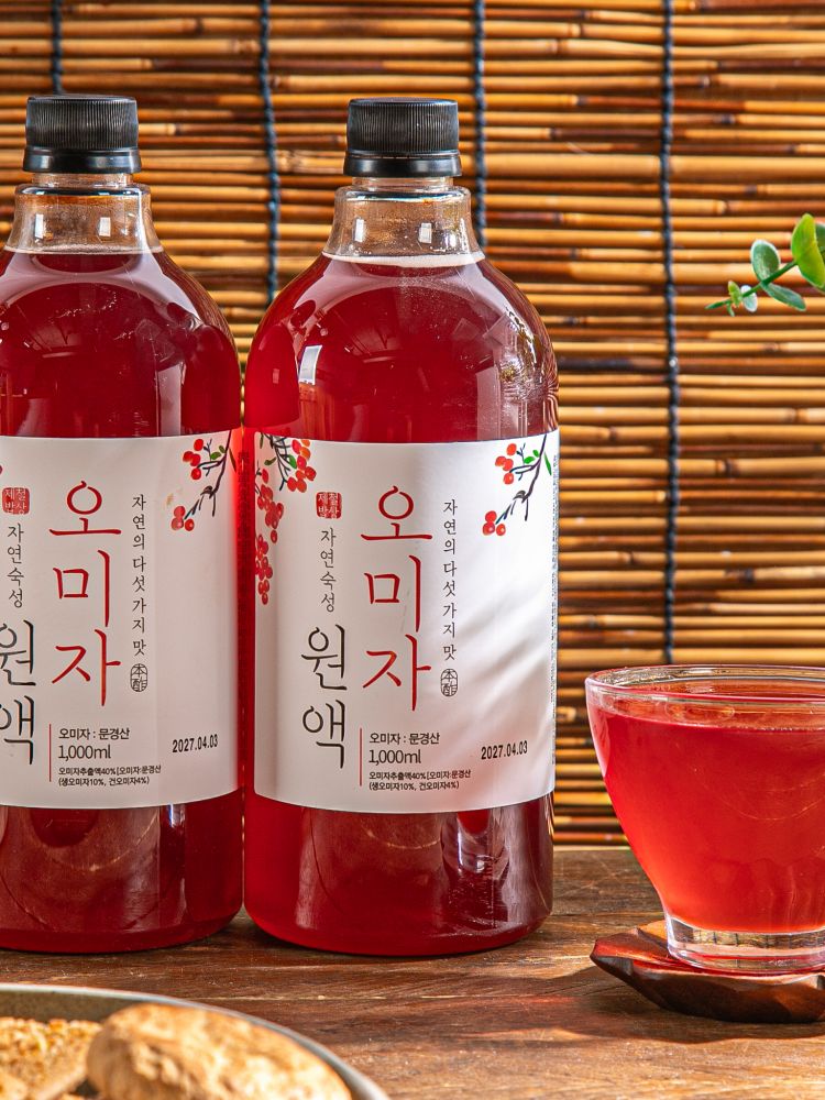 자연 그대로 담은 오미자원액 1000ml