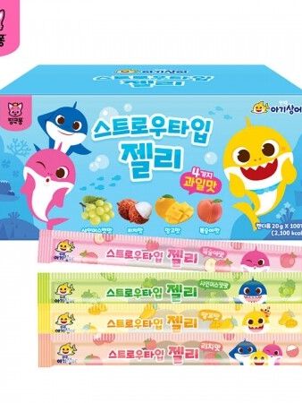 핑크퐁 스트로우젤리핑크퐁 스트로우젤리 (100개입)