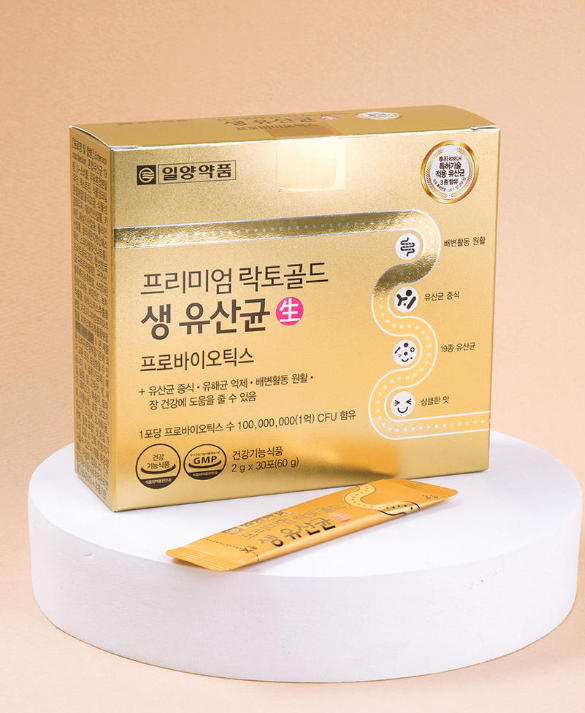 상품코드 : SK003 일양약품 프리미엄 락토골드 '생' 유산균 30포