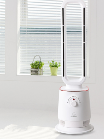 [코멜리] 날개없는 온풍기 (기계식) (CYH-N2500PTC)
