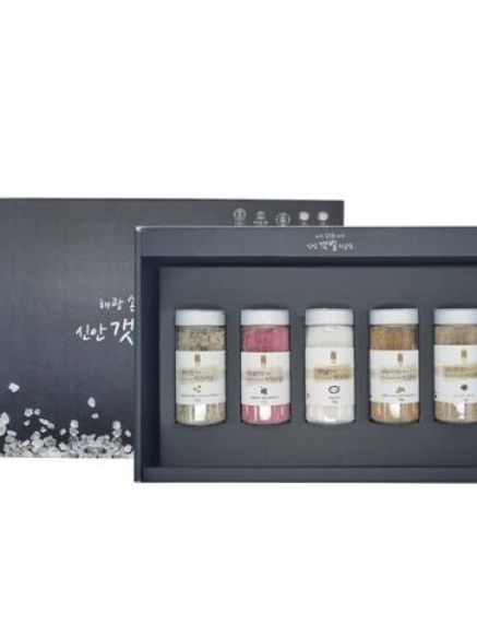 [신안갯벌천일염] 건강천일염 컴팩트 5종 세트