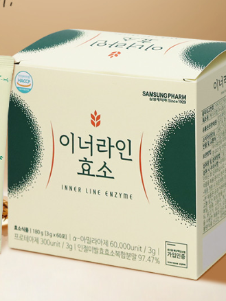 [삼성제약] 이너라인효소 3g*60포
