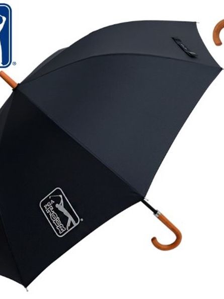 [PGA] 70수동 블랙우드핸들슬라이드 장우산