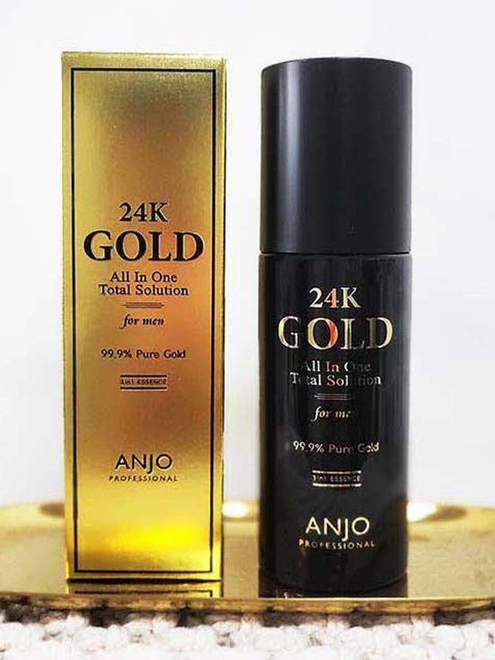 [앙쥬] 24K 골드 올인원 토탈 솔루션 포맨 200ml
