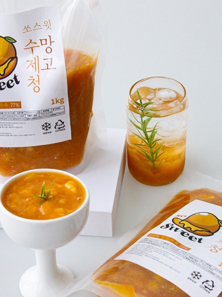 쏘스윗 새콤달콤 별난 수제 망고청 1kg