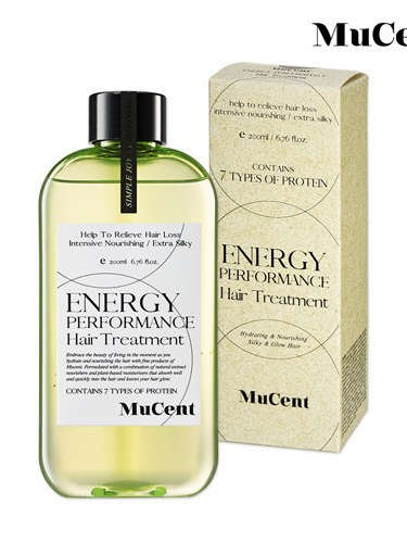 [뮤센트X양쥐언니] 뮤센트 에너지 퍼포먼스 헤어 트리트먼트 200ml [백화점판매용]