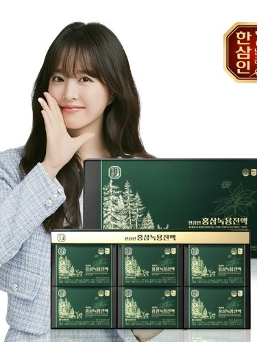 [한삼인] 홍삼녹용진액 60mL x 30포 (30일분) 1세트