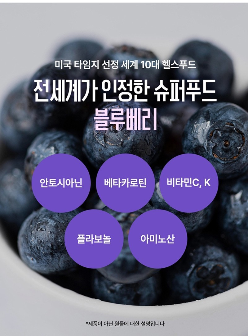 네세서리 블루베리퓨레 100 (20g*14포)