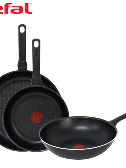 [테팔] 이지앤컴포트 티타늄 프라이팬 24cm+30cm+멀티팬 28cm