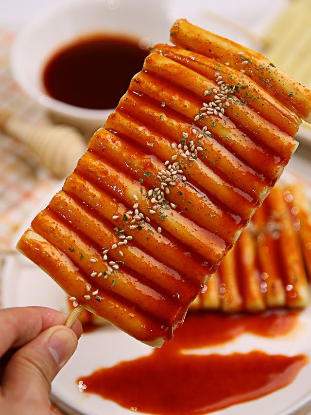 점보 떡꼬치