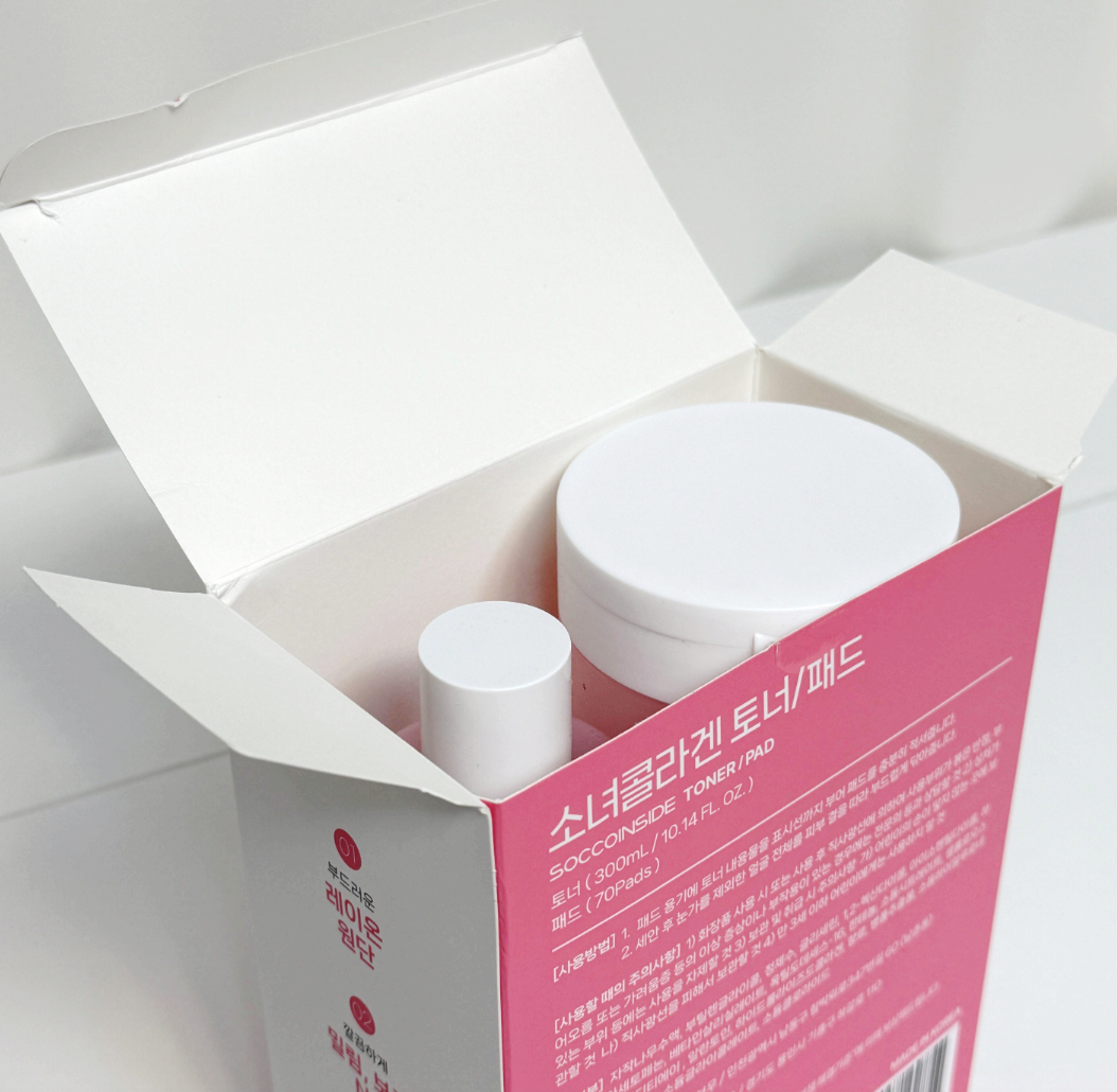 소녀콜라겐 [토너300ml+패드70매] 세트