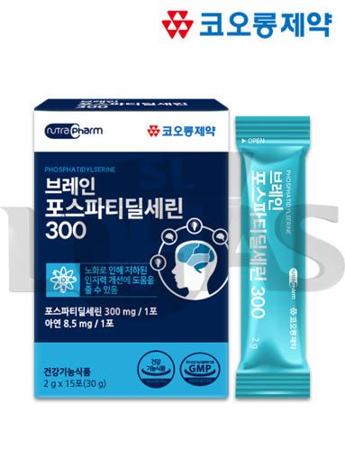 [코오롱제약] 브레인 포스파티딜세린300 (낱개발주용)