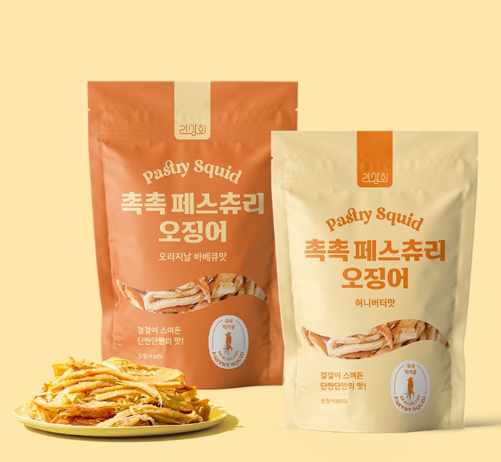 상품코드 : LVT003 리상회 영화관 촉촉 페스츄리 오징어