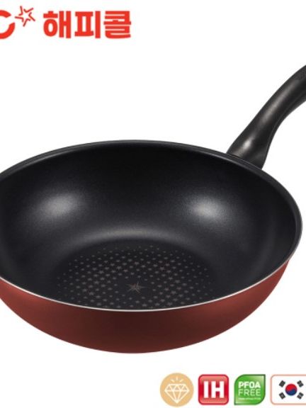 [해피콜] 헤르네 다이아몬드 IH 궁중팬 28cm (HCHRN-004)
