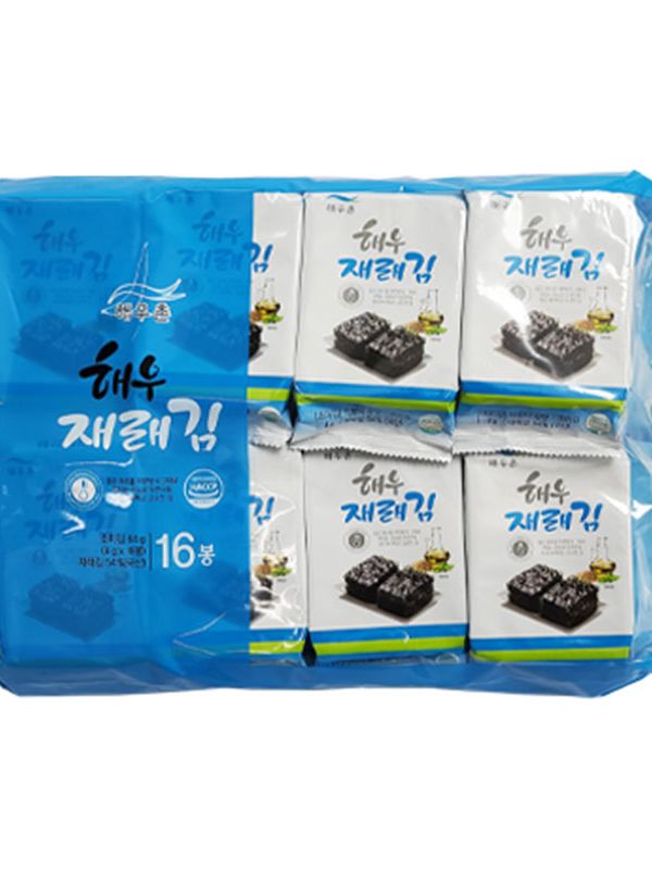 해우 도시락김 4g 16봉