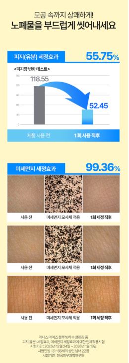 래니스 아이스 블루 자작나무 클렌징 폼 200ml