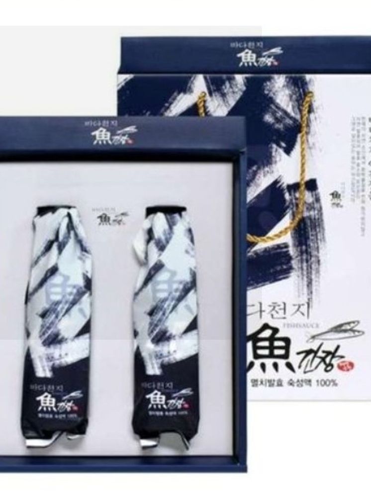 바다천지 어간장세트 (멸치발효숙성액 100%)