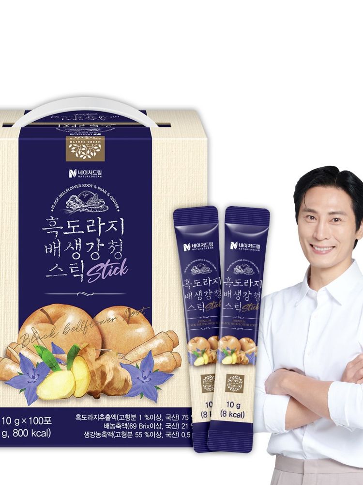 [네이처드림] 흑도라지 배 생강 청 스틱 (10g x 100포)