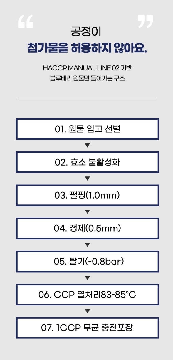 시너지엔 블루베리 퓨레 100