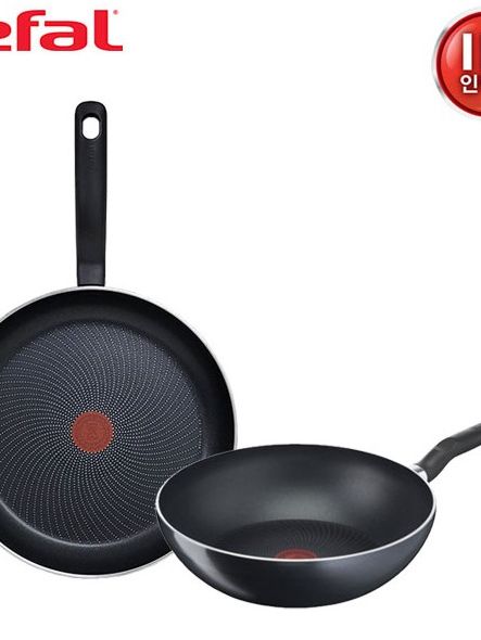 [테팔] 퍼펙트 쿠킹 다크 인덕션 프라이팬 30cm+멀티팬 28cm