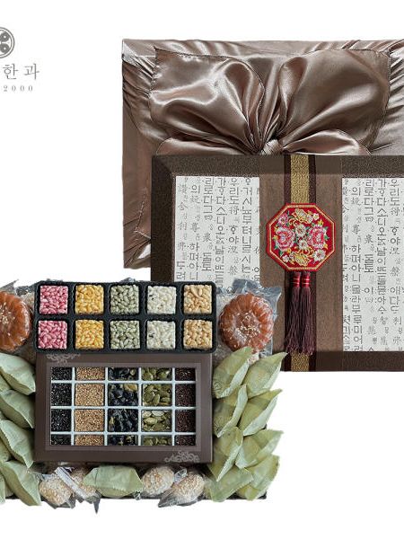 [청솔한과] 한과선물세트 비나리 3호(보자기)