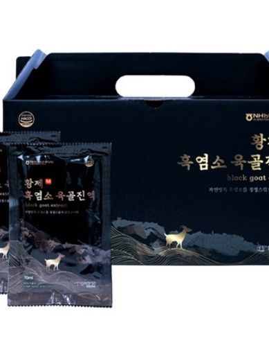 [한국팜제약] 황제 흑염소 육골진액 70ml 30포