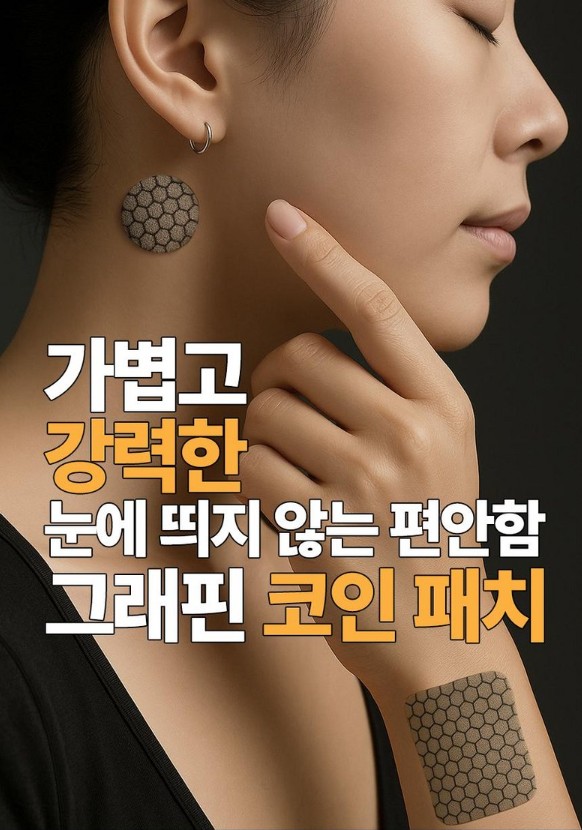 상품코드 : VR001 GT 그래핀 패치 / 코인, 조인트, 코어