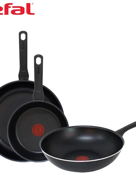 [테팔] 이지앤컴포트 티타늄 프라이팬 20cm+28cm+멀티팬 28cm