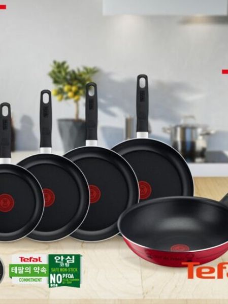 [테팔] 밸리드 쿡 프라이팬 20cm+24cm+26cm+28cm+궁중팬 28cm