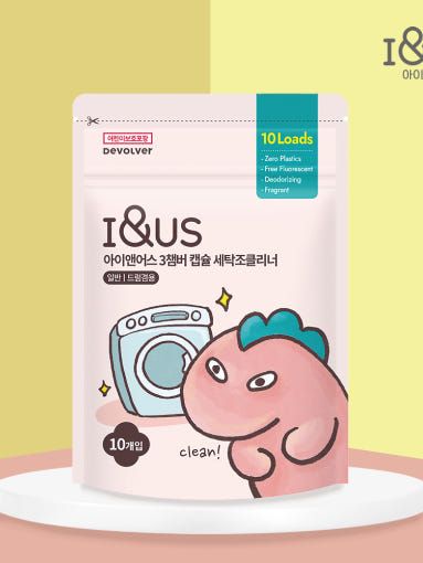 [아이앤어스] 3챔버 세탁조클리너 10개입