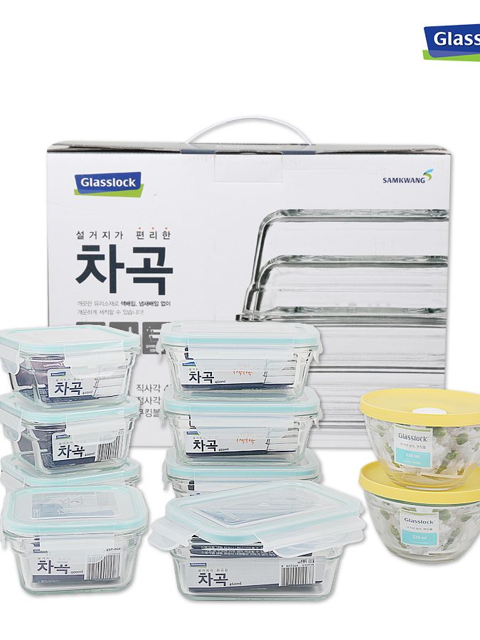 [글라스락] 차곡차곡 혼합 10조