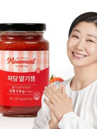 [비타민마을] 모노밀 저당잼 알룰로스 딸기잼 280g