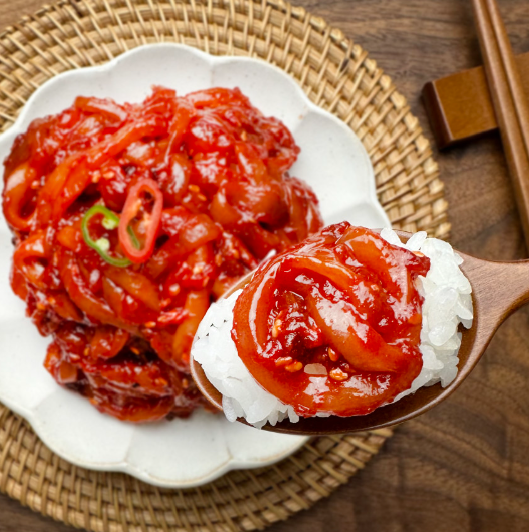 상품코드 : FD009 젓갈담는마을 특제양념 오징어젓갈 500g
