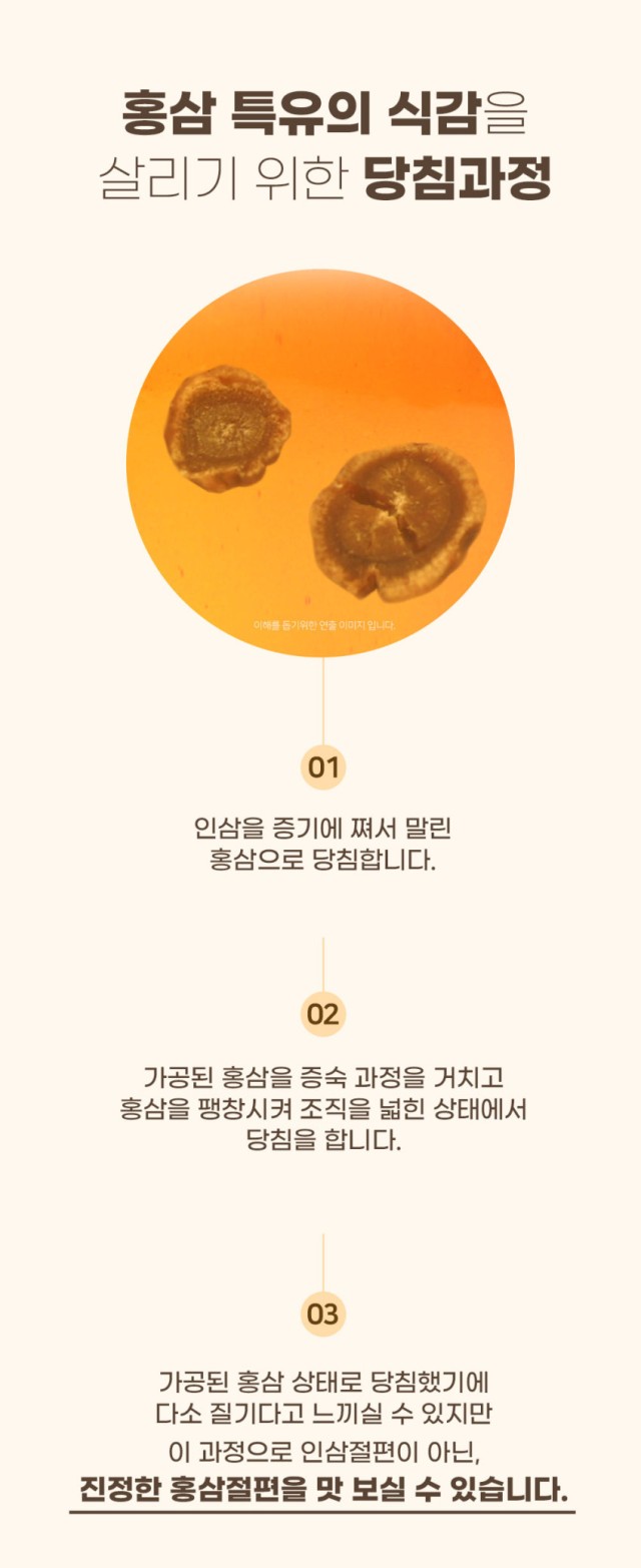 상품코드 : KJH009 김정환홍삼 꿀먹은 홍삼 절편 180g (쇼핑백)
